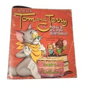 Tom And Jerry in Tom's Happy Birthday Book 1955